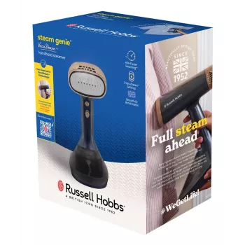 Russell Hobbs Steam Genie VacuSteam kézi gőzölő 28550-56 – 1800 W, 200 ml, fehér/kék