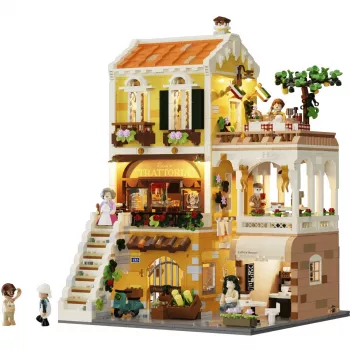 LUMIBRICKS olasz étterem vidéki stílusban