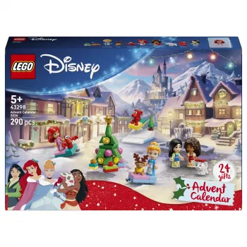 LEGO 43298 Disney Princess adventi naptár 2026