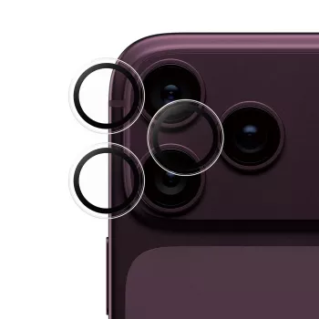 PanzerGlass SafeCam kamerlencse-védő iPhone 17/18 Pro & Pro Max készülékhez - átlátszó