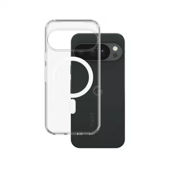CARE by PanzerGlass Urban Combat tok Google Pixel 11 készülékhez, Clear fehér Qi-vel