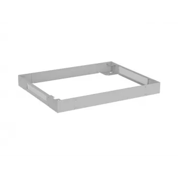 Lanberg CK01-80-S talp 800x1000 mm-es 19 inch álló szekrényekhez (FF01 & FF02), szürke RAL 7035