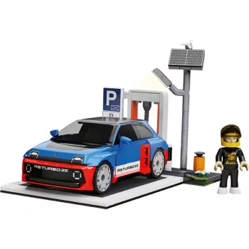 COBI EV Station & Renault 5 Turbo 3E (1:35 méretarány)