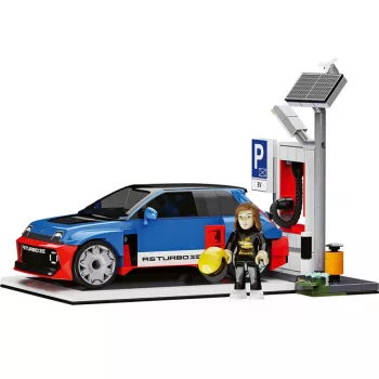 COBI EV Station & Renault 5 Turbo 3E (1:35 méretarány)