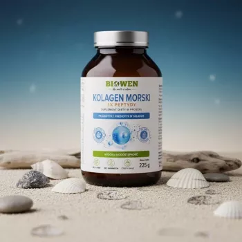 BWN BIOWEN tengeri kollagén 3x peptid – étrend-kiegészítő embereknek – 225g