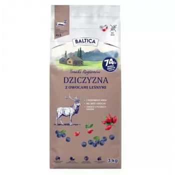 BA5 BALTICA Flavours of Regions vadhús erdei gyümölcsökkel száraz táp kistestű fajtáknak 3kg
