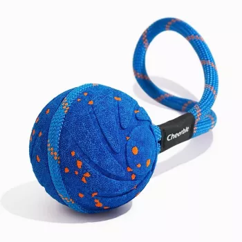 Cheerble Wicked Ball Air Rope kutyajáték, royal blue