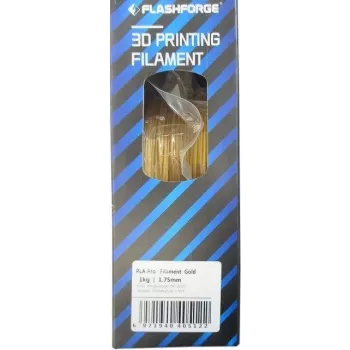 FlashForge PLA 1,75 mm arany 1 kg 3D-nyomtató filament
