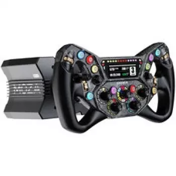 Moza Racing KS Pro kormány - 300mm karbonszálas szimulátor versenykormány RGB gombokkal és mágneses váltófülekkel
