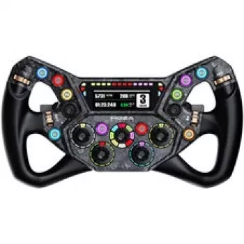 Moza Racing KS Pro kormány - 300mm karbonszálas szimulátor versenykormány RGB gombokkal és mágneses váltófülekkel