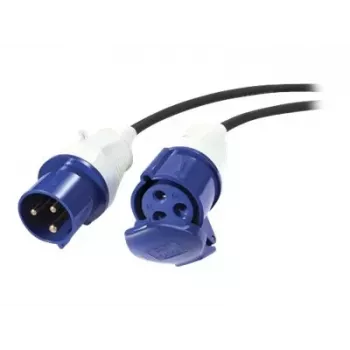 APC moduláris IT áramelosztó hosszabbítókábel, 3 eres, IEC 60309 32A (2P+E) dugó aljzathoz, 230 V, 6 m (PDX332IEC-600)