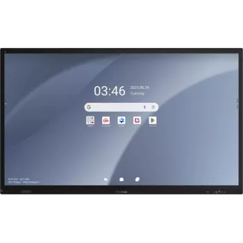ViewSonic ViewBoard IFP7563-1C 75 inch 4K UHD interaktív síkképernyős kijelző - Android 13, 40 pontos érintés, 128GB