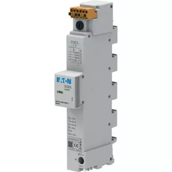 Eaton SPZT123-300/3+NPE-S Typ 2 túlfeszültség-levezető 40mm-es gyűjtősínhez, 3+NPE, 300V, 20kA/40kA