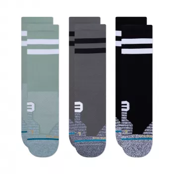 Stance Franchise Crew futózokni 3 darabos csomag – többszínű, L méret