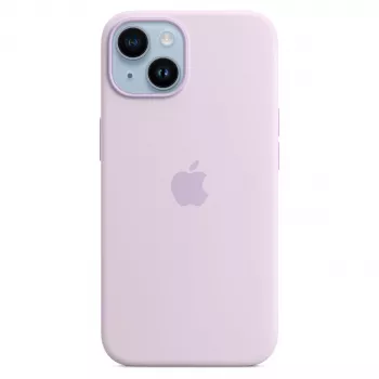 Apple iPhone 14 szilikon tok MagSafe-dzsel - orgonalila (MPRY3ZM/A)