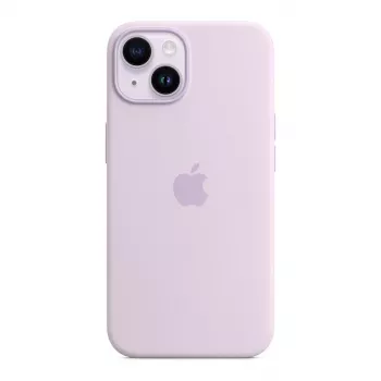 Apple iPhone 14 szilikon tok MagSafe-dzsel - orgonalila (MPRY3ZM/A)