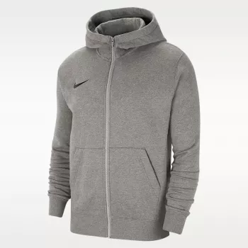 Nike Park 20 poliészter teljes cipzáras kapucnis pulóver világosszürke CW6891 063