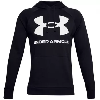 Under Armour férfi Rival Fleece Big Logo HD kapucnis pulóver fekete 1357093 001