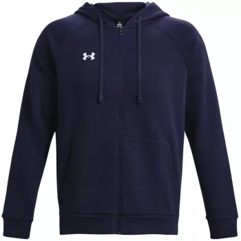 Under Armour Rival Fleece FZ kapucnis pulóver férfi éjfekete