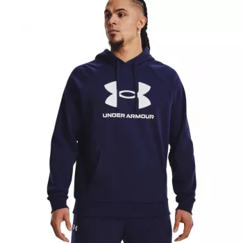 Under Armour Rival Fleece Logo HD férfi pulóver Navy Blue 1379758 410 XL