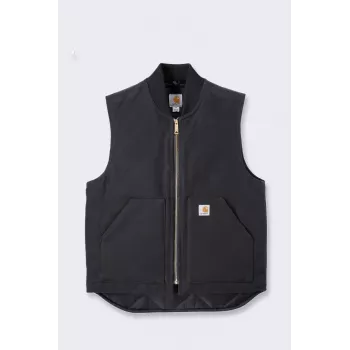 Carhartt V01 Firm Duck szigetelt mellény fekete