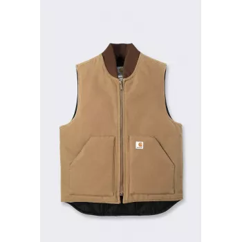 Carhartt V01 Firm Duck szigetelt mellény barna