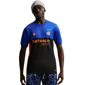 Nike Inter Milan 2026 Stadion különkiadás férfi futballmez fekete/kék XL