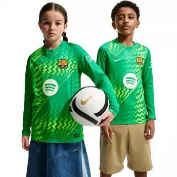 Nike FC Barcelona Stadion kapus gyerek futballmez 2026/27 zöld II3610 324 XL