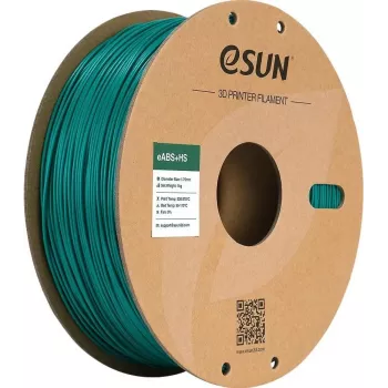 ESUN eABS+HS Filament 1,75 mm zöld 1 kg – nagy sebességű ABS+ FDM 3D nyomtatókhoz