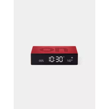 Lexon Flip Premium kétoldalas ébresztőóra piros LR152R