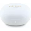 GUESS Flat Classic Logo Electroplated True Wireless fülhallgató, fehér