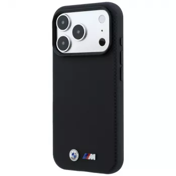 BMW M Quadrille Kevlar fém logós MagSafe tok iPhone 18 Pro Max / 17 Pro Max készülékhez - fekete