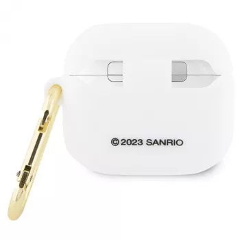 Hello Kitty HKA33DKHSH AirPods 3 tok fehér szilikon 3D Kitty fej
