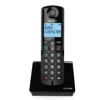 Alcatel S280 DECT vezeték nélküli telefon - fekete