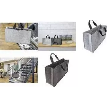 SIGEL BA431 Desk Sharing Bag Basic L világosszürke műfilc
