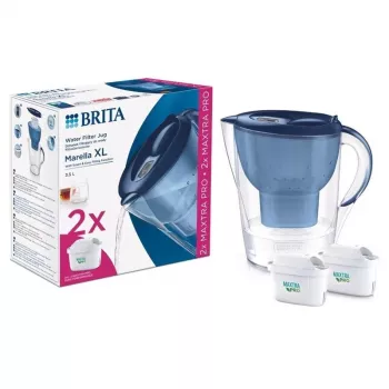 BRITA MARELLA XL szűrőkancsó 2 MAXTRA+ szűrővel, 3,5 l összkapacitás, fehér