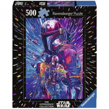 RAVENSBURGER kirakó Star Wars Hyper Space Collection: The Mandalorian (500 darab, nagy darabok)