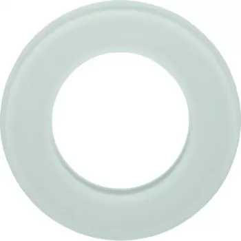 Hager WTD7180GWG 1-es üvegszegély, Glas sorozat, polárfehér
