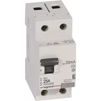 Legrand 402036 RX3 FI hibaáram-védőkapcsoló 25A 2-pólusú 30mA Type-A 230V AC 2 modul