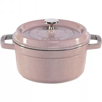 Staub La Cocotte 20 cm kerek öntöttvas cocotte, cseresznyevirág