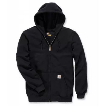 Carhartt Midweight Hooded Zip kapucnis pulóver fekete