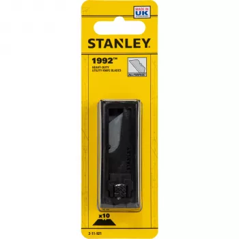 STANLEY BLACK&DECKER Stanley univerzális pengék 1992 10 db – kiváló minőségű trapéz pengék szénacélból szabványos késhez