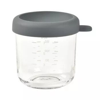 BEABA üvegtároló légmentes fedéllel 250 ml Mineral