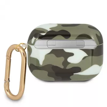 GUESS GUAPUCAMA AirPods Pro tok zöld/khaki camo kollekció