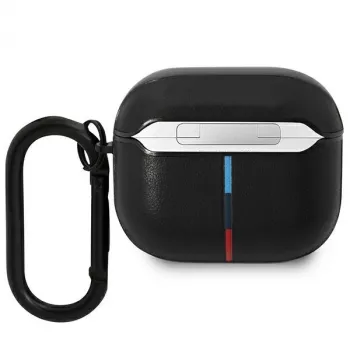 BMW BMA322PVTK AirPods 3. generáció tok fekete bőr ívelt vonal