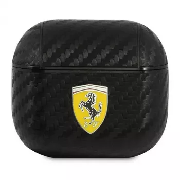 Ferrari FESA3CABK AirPods 3 tok On Track PU Carbon Black