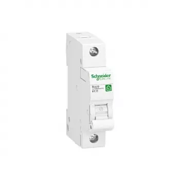 Schneider Resi9 MCB 1P 16A B-Curve 6kA R9F23116