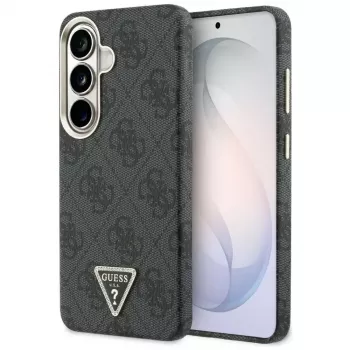Guess 4G Triangle Logo MagSafe tok Samsung Galaxy S26-hoz - fekete