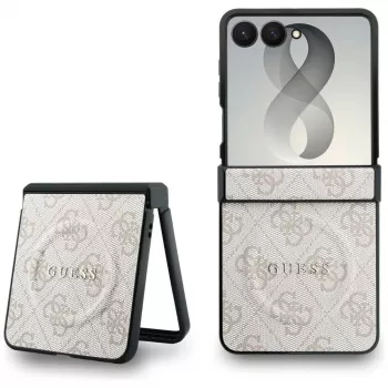 Guess 4G Classic MagSafe tok Samsung Galaxy Z Flip 8-hoz – rózsaszín
