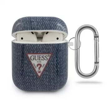 GUESS GUACA2TPUJULDB AirPods 1/2 tok sötétkék Jeans Collection
